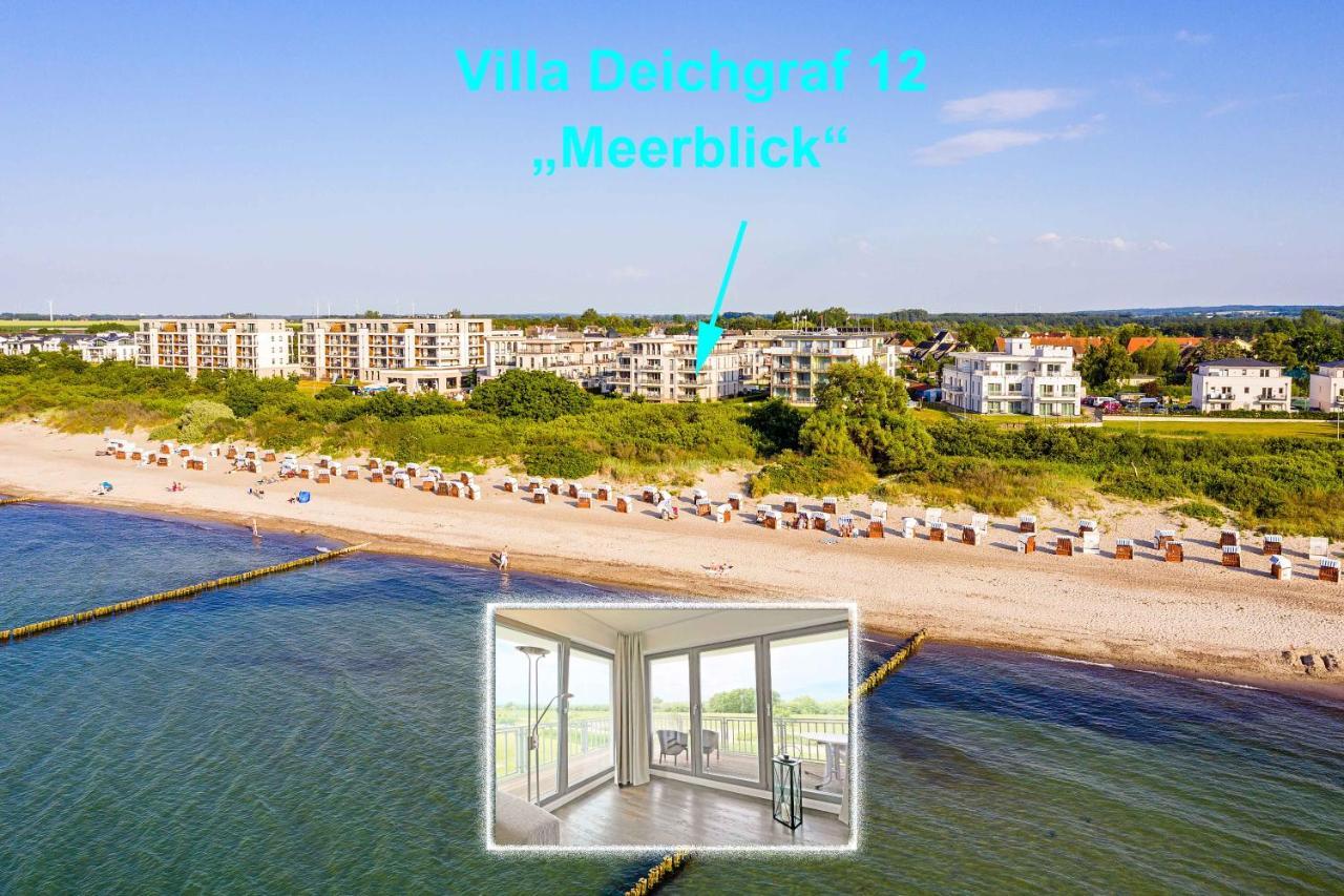 Villa Deichgraf 12 "Meerblick" Börgerende-Rethwisch Esterno foto
