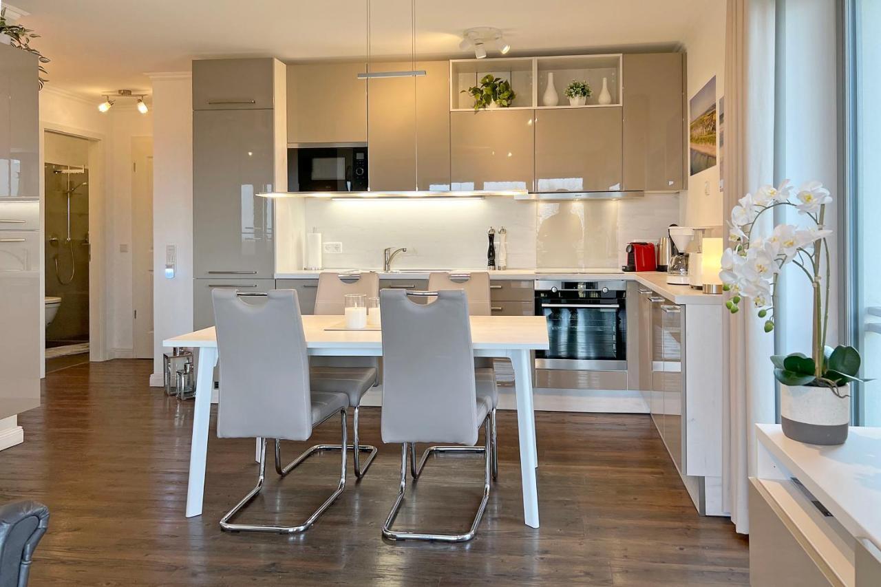 Villa Deichgraf 12 "Meerblick" Börgerende-Rethwisch Esterno foto